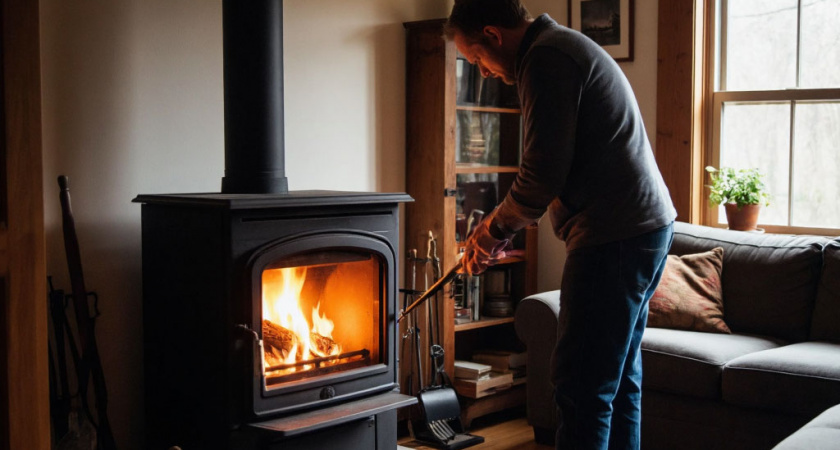 2 шт. в топку — и дымоход чище, чем новый: от многолетнего слоя сажи не осталось и следа — тяга 10 из 10