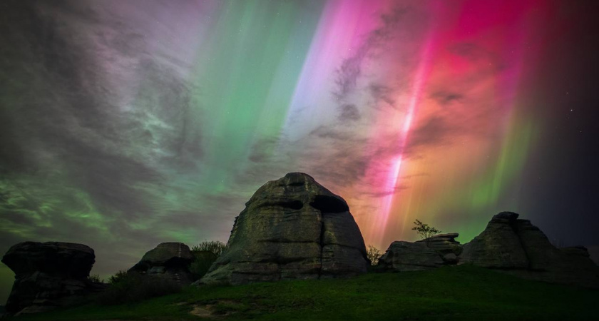 Кировчан увлекла охота за северным сиянием