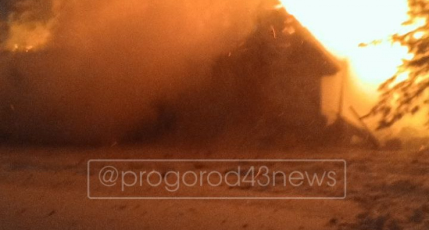 В Нововятске спасатели уберегли садоводство от большого пожара