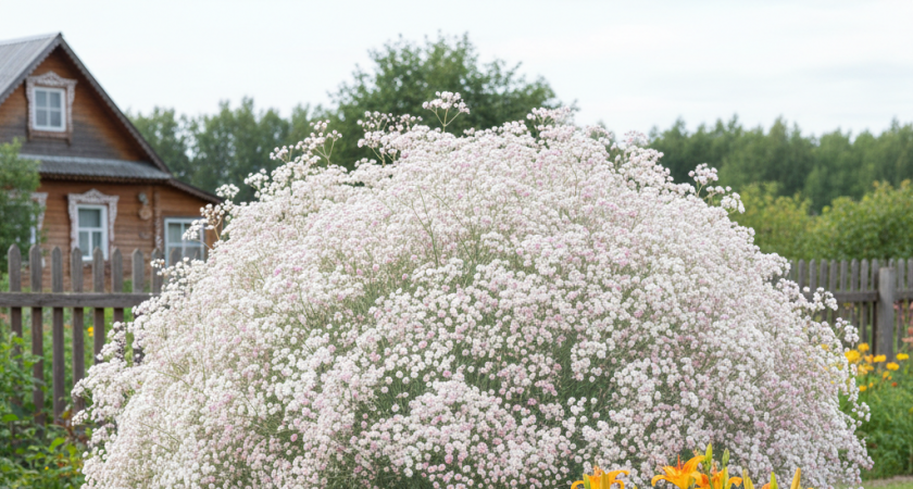 Нашла эффектный многолетник, цветущий до самой осени: пышное воздушное "облако" с минимальным уходом