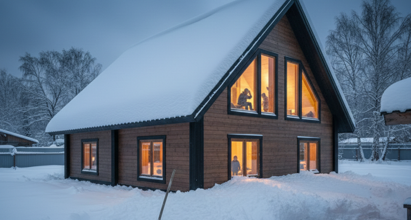 Утеплили полы за 2 часа - не потратили ни рубля: в -30 ходим босиком