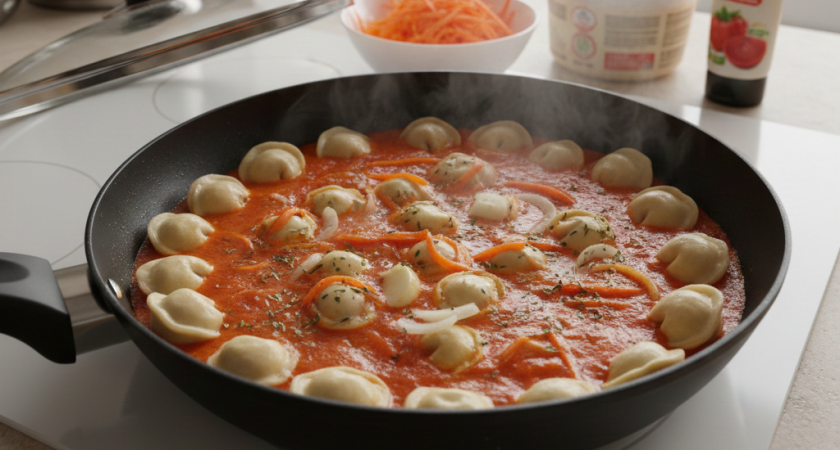 Научил знакомый продавец пельменей - больше не варим, готовим новым способом — получается в разы вкуснее