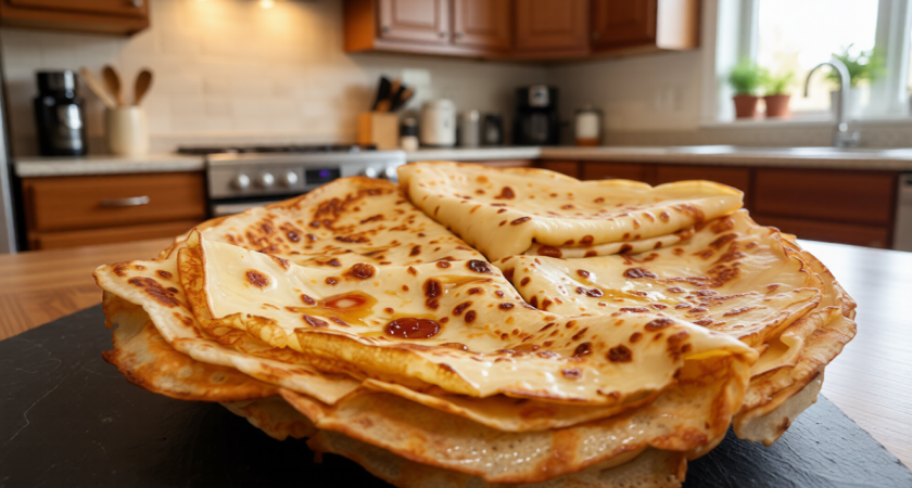 Три секрета тающих во рту блинчиков, которые сразу пекутся “не комом”