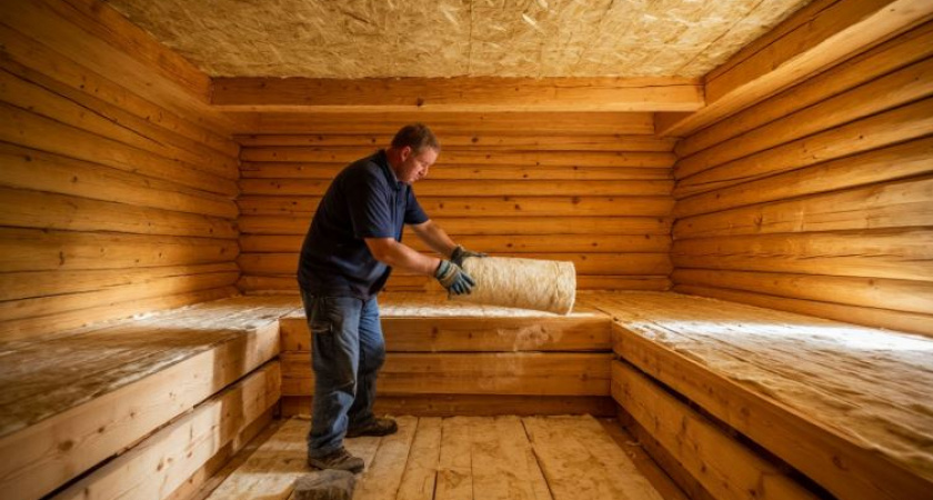 Не минвата и не опилки: вот чем утепляют потолок в бане деревенские гении - лучше любых современных материалов