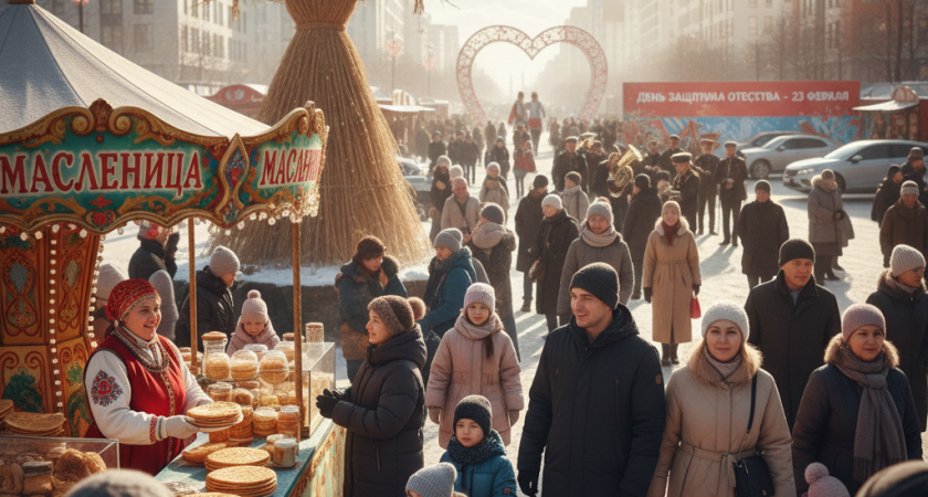 В феврале россиян ждут 10 дней отдыха подряд: Масленица, длинные выходные и сокращенная рабочая неделя