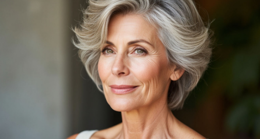 Королевские стрижки без укладки: идеальные решения для женщин 50+ с тонкими волосами