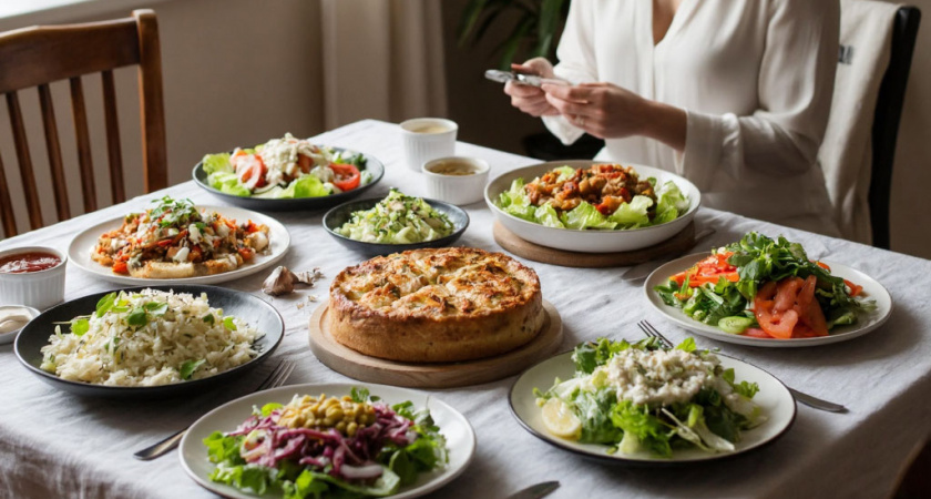 Салаты, которые взрывают соцсети: «Сирень», «Тюльпаны» и «Ромашка» для 23 Февраля и 8 Марта