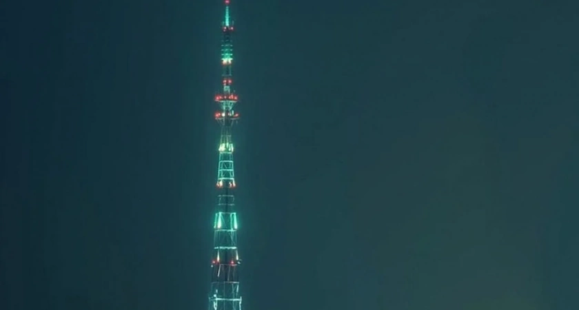 В Кирове главная телебашня празднично засияет