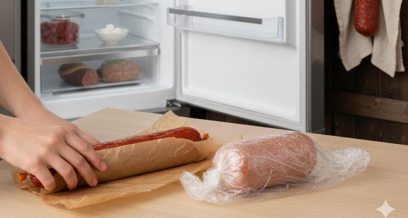 Как правильно хранить колбасу в холодильнике - должна запомнить каждая хозяйка