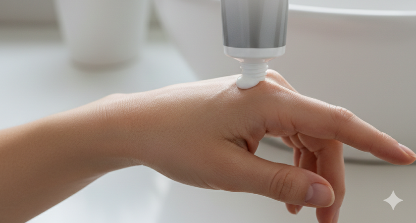 Кожа как у младенца - показываю недорогой российский крем для лица - нужен в каждой косметичке