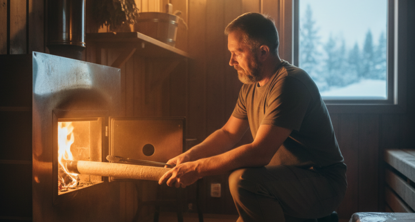 Перестал топить печку в бане дровами - нашел вариант чище, проще и дешевле. Теперь только так и делаю