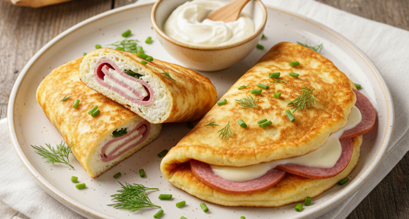 Воздушные творожные блинчики на Масленицу - можно даже на диете, да еще и проще сырников