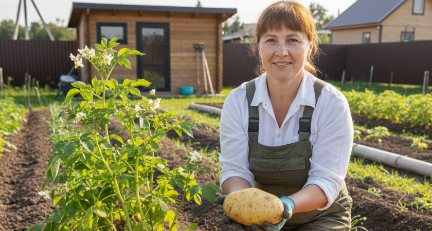 Сорт картофеля, которому завидуют даже в Белоруссии: собираю по 2,5 кг с куста - то что надо для пюре и драников