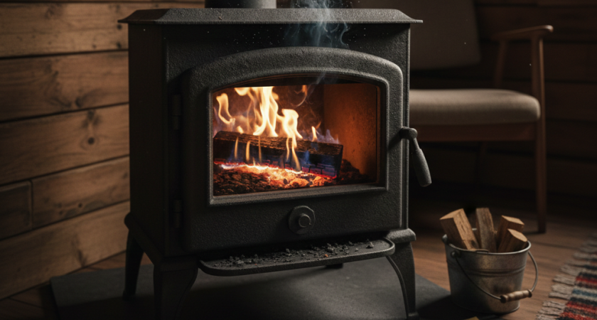 1 таблетка на дрова - и дымоход чист до неприличия: от 100-летней сажи нет и следа - тяга на 10 из 10