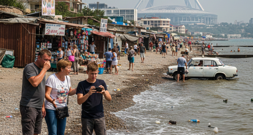 "Грязное море и мерзкие люди": честный отзыв российских туристов об отдыхе на курортах Черного моря