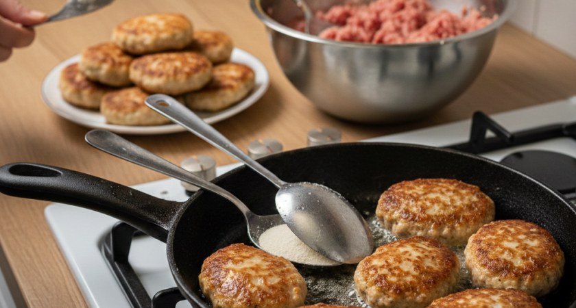 2 ложки в фарш, и котлеты будут сочные и нежные - неожиданный лайфхак от лучших шеф-поваров