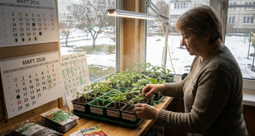 В марте всего 8 дней для посева рассады: новый лунный календарь - только в эти дни органика прет