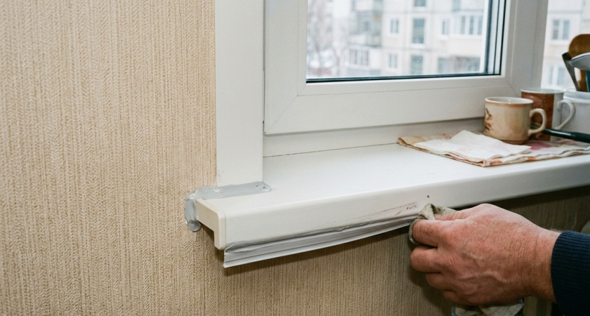 Из стыков больше не дует, а подоконник теплый - решила главную проблему пластиковых окон, делюсь как