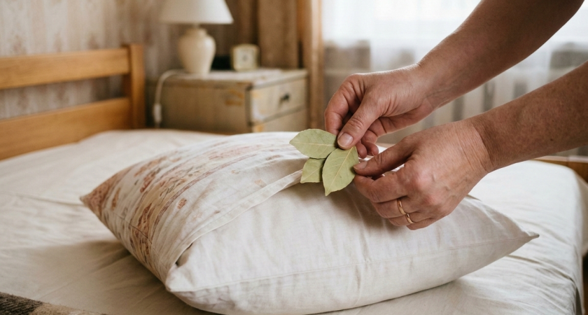 Беру три лавровых листа и в наволочку: посоветовала опытная хозяйка - и еще 4 хитрости с лаврушкой для дома