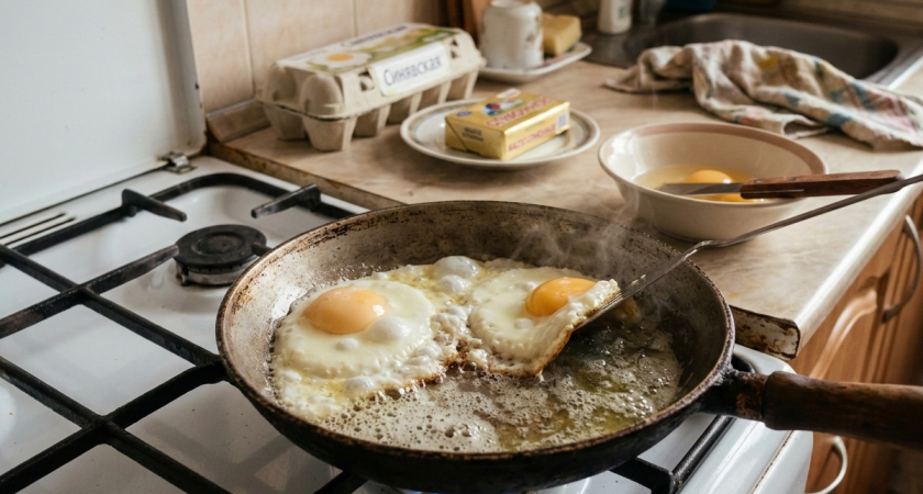 Почему нельзя жарить яйца на сковороде? Запомните на всю жизнь