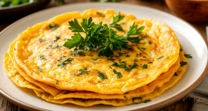Весенние лепешки с зеленью - идеальны в пост: без яиц и молока - простой рецепт на завтрак и на перекус