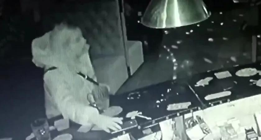 Кировчанка разгромила стенд с правилами поведения после дебоша в караоке-клубе