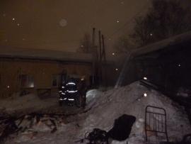 В Кировской области произошел пожар на спиртзаводе