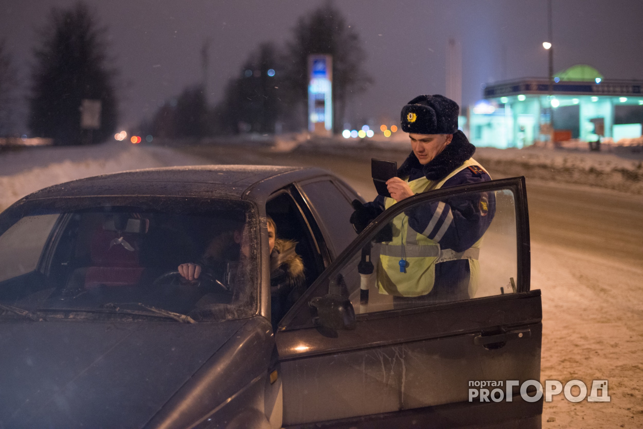 Стало известно, где и когда пройдут сплошные проверки водителей в Кирове