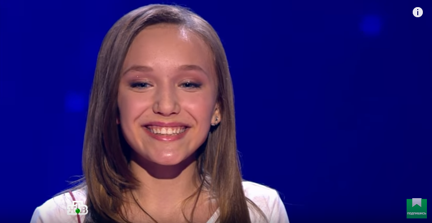 По федеральному каналу показали выступление 14-летней школьницы из Кирова