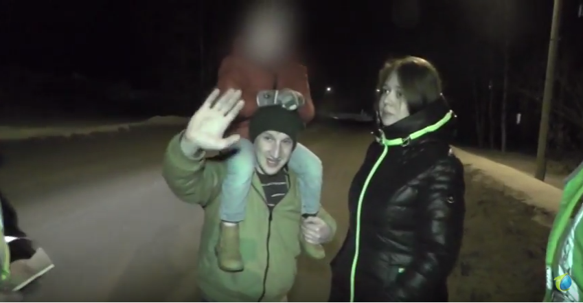 В Кирове пешеходы устроили скандал с сотрудниками ДПС на глазах ребенка