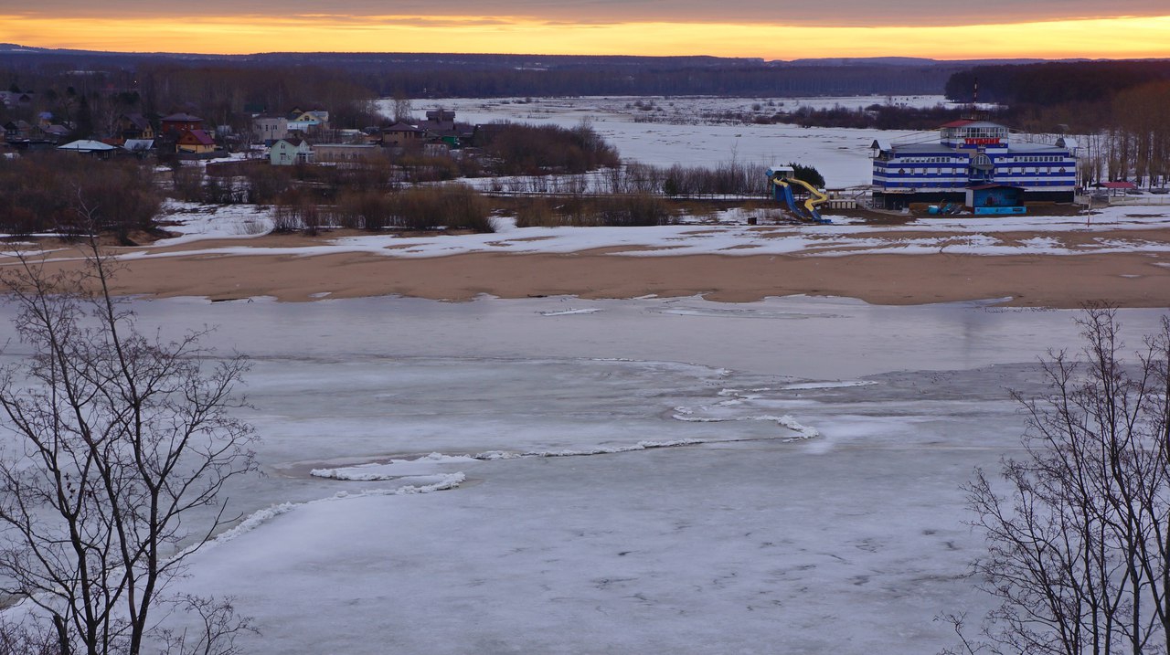 В Кирове и области вскрылась Вятка