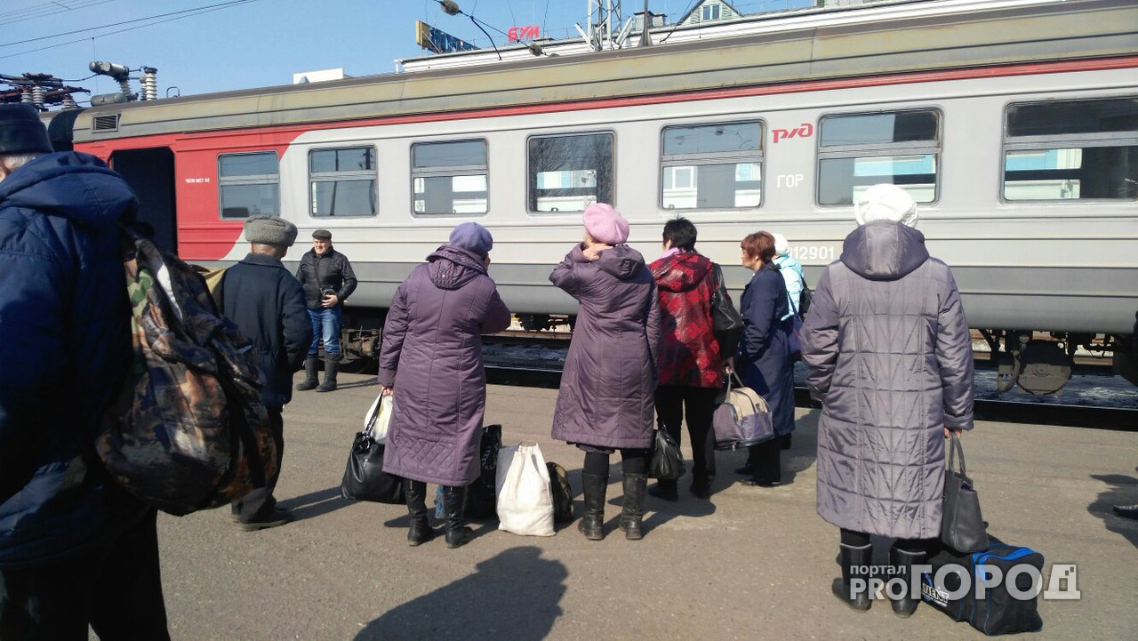 На вокзале эвакуировали пассажиров электрички Киров - Ежиха