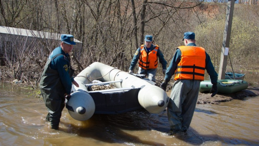 В Кирове три микрорайона подтопило из-за паводка