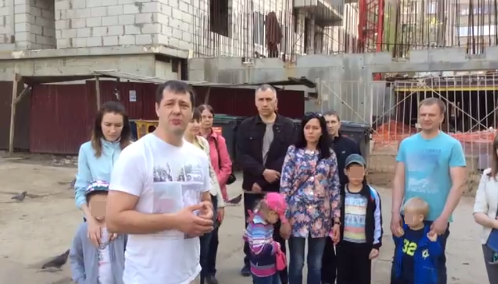 Обманутые дольщики из Кирова записали видеообращение к Владимиру Путину