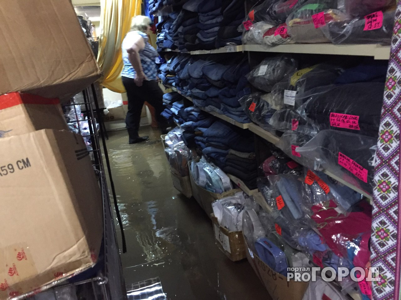 Что обсуждают в Кирове: ливни в городе и затопленные фитнес-центр и кафе