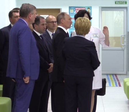 Появились первые фото Владимира Путина в Кирове