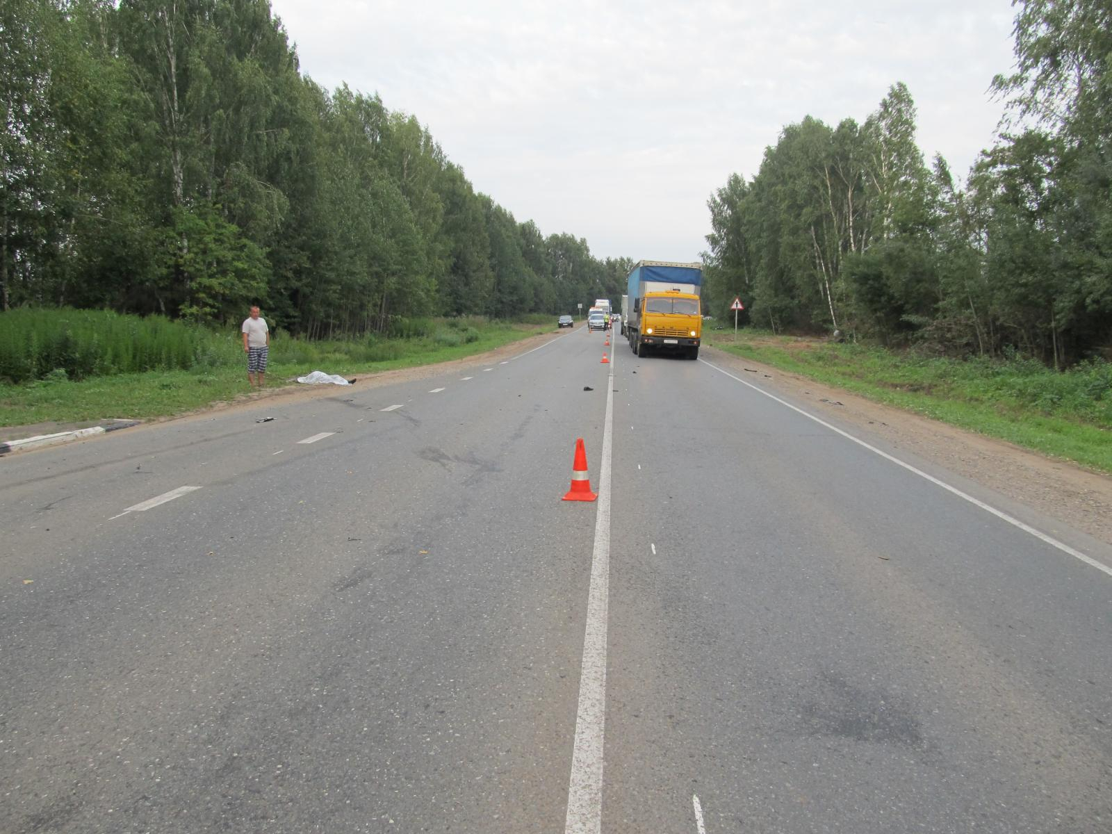 В Кировской области водитель мотоцикла насмерть сбил женщину