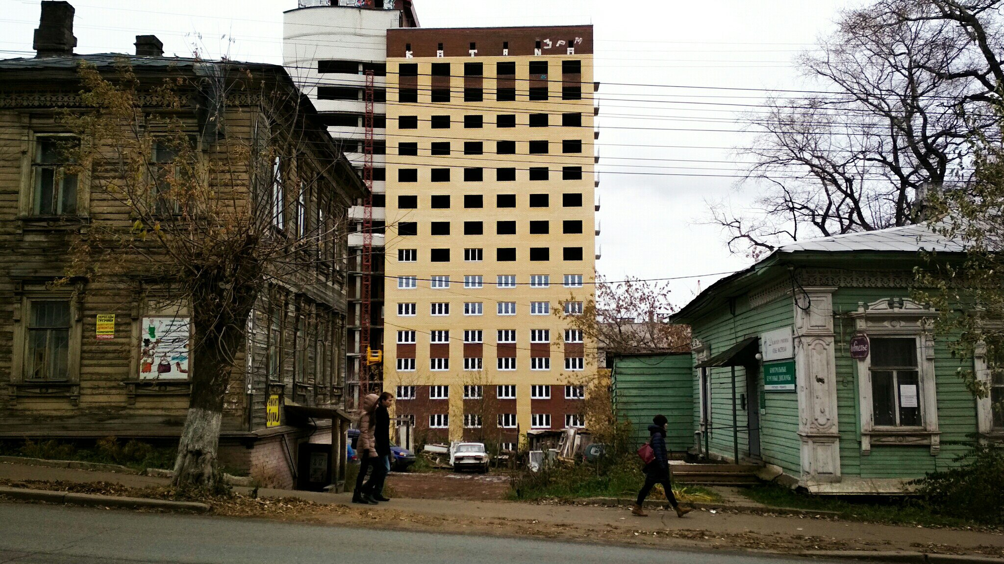 В центре Кирова возобновили строительство общежития медуниверситета