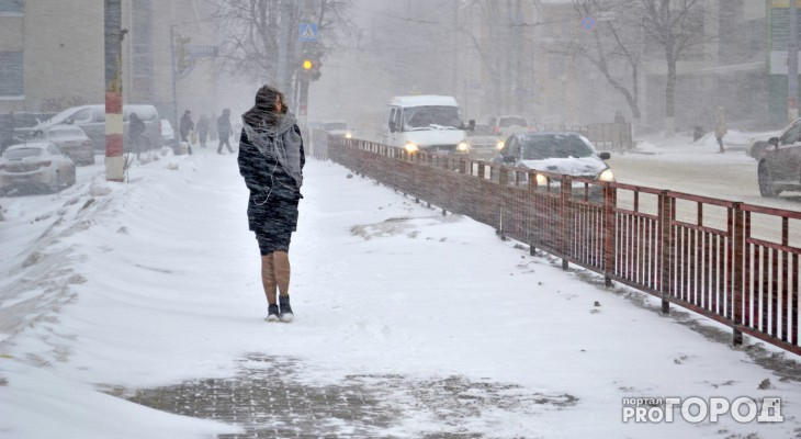 МЧС объявило метеопредупреждение из-за тумана и снега в Кирове