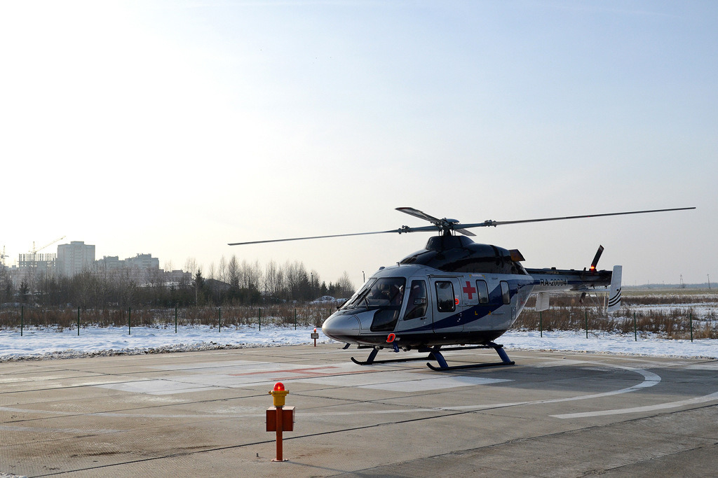 В Кирове открылась третья вертолетная площадка