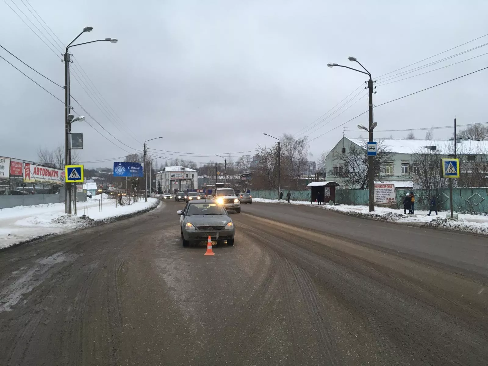 Фото к статье: В Кирове и области за день сбили двоих детей