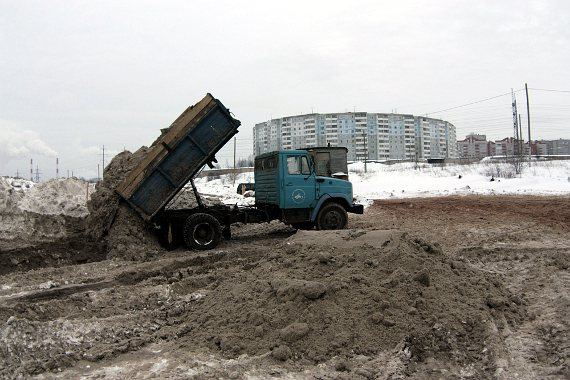 В Кирове сократили количество снежных свалок