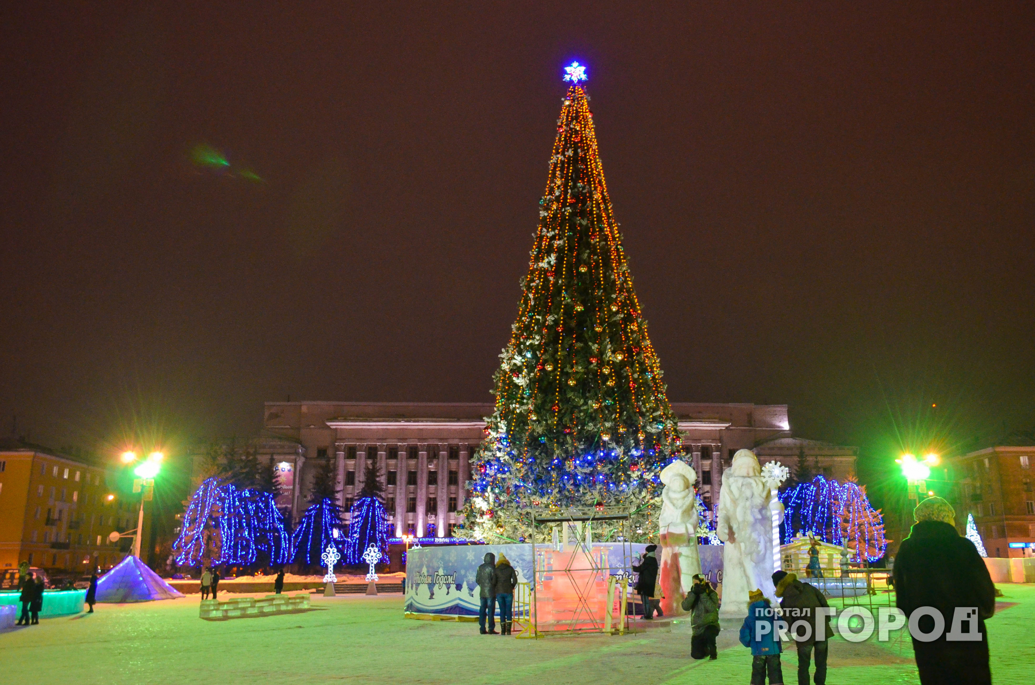Появилась подробная программа мероприятий на новогоднюю ночь в Кирове