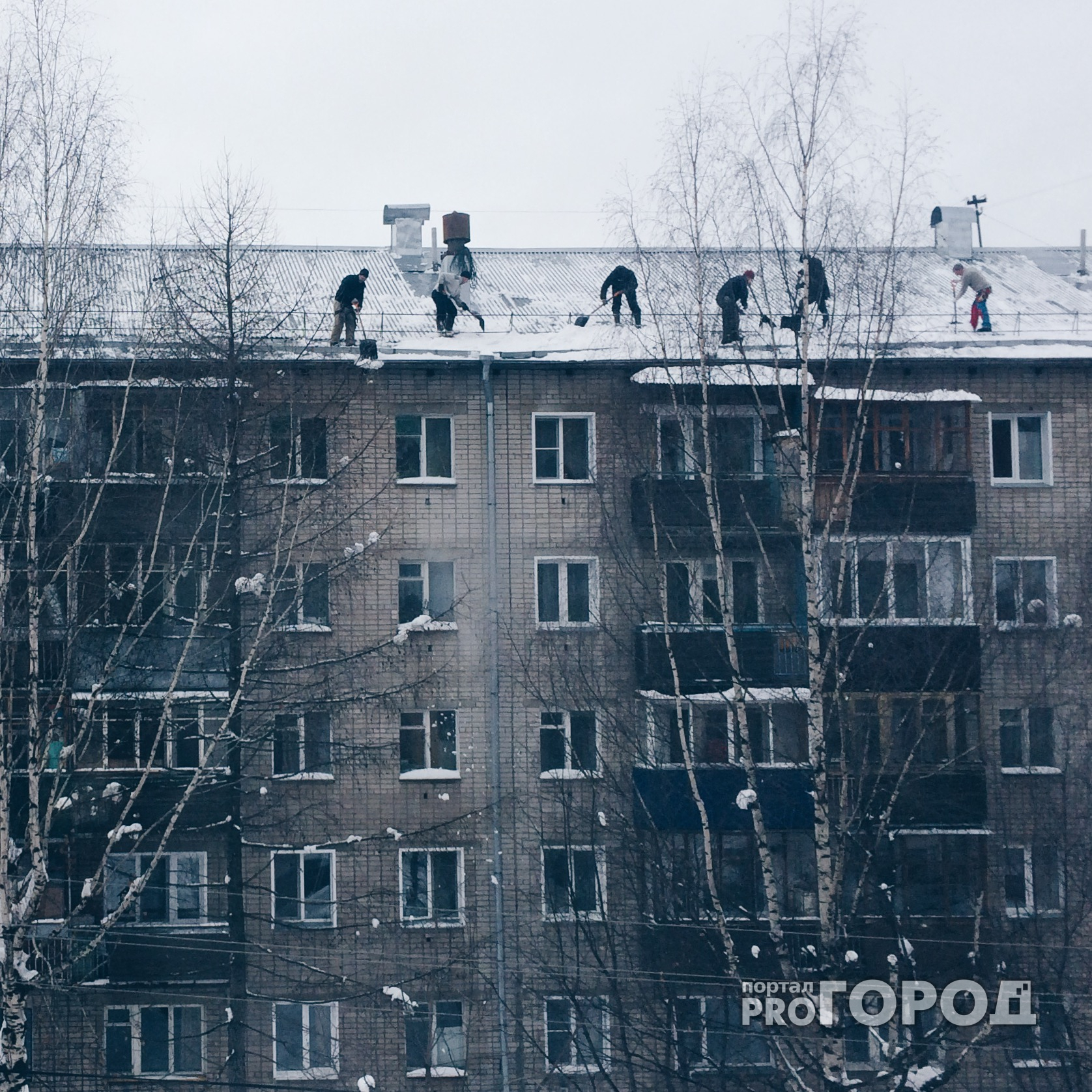 В Кирове появилась карта, где отмечены потенциально опасные крыши