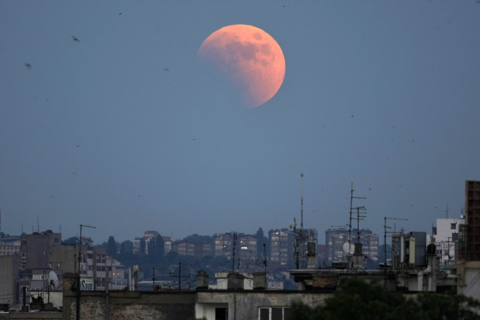 В Кирове можно будет наблюдать полное лунное затмение