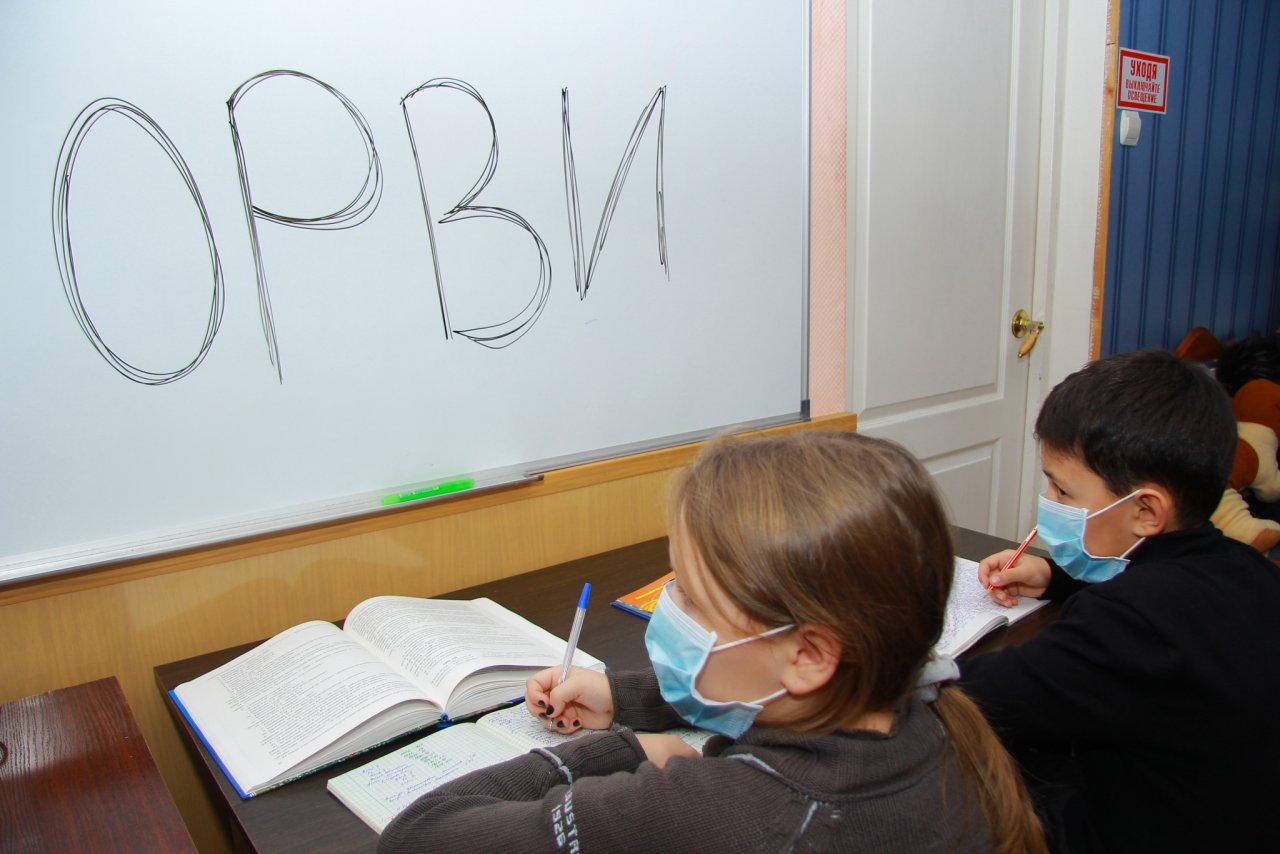 В Кировской области число школьников, заболевших ОРВИ, выросло на 41 процент