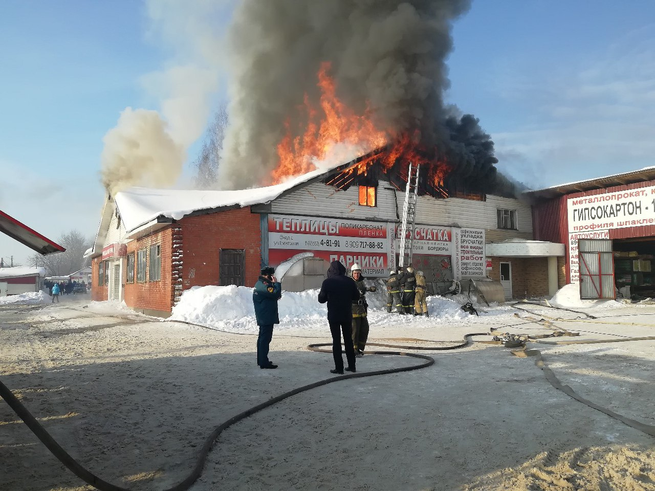 В Кировской области в магазине сгорело мясо на миллион рублей