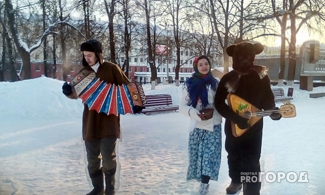 Кировчан удивил танцующий на улицах города медведь