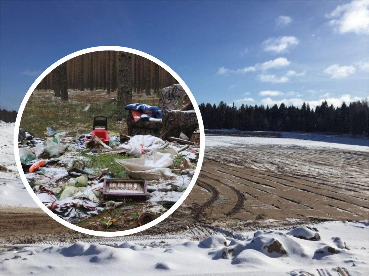 Новый мусорный полигон в Осинцах начнет работать в мае 2018
