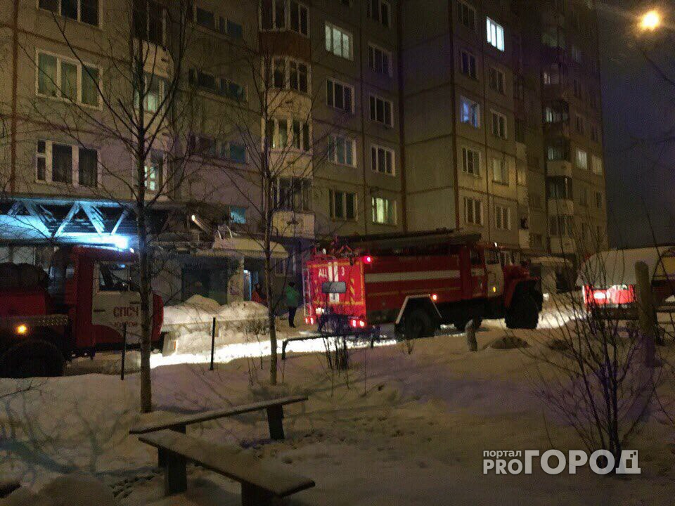 Стало известно, из-за чего произошел пожар в доме на Комсомольской